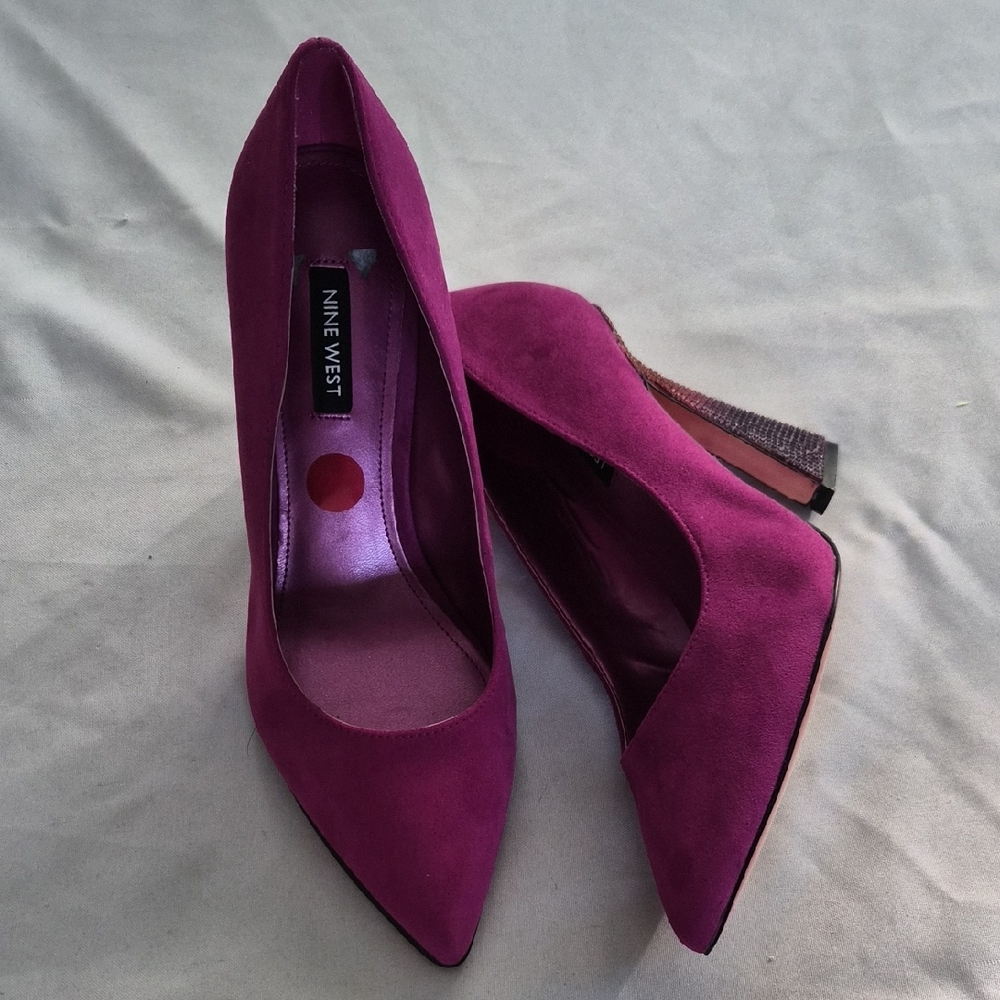 Nine West Women's Fuchsia Heels